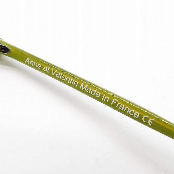 実際に弊社で買取させて頂いたAnne et Valentin/アンバレンタイン FAT 7R メガネフレームの画像 4枚目