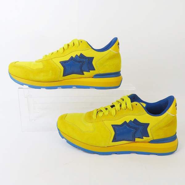 実際に弊社で買取させて頂いたATLANTIC STARS/アトランティックスターズ スニーカー イエロー/43の画像 3枚目