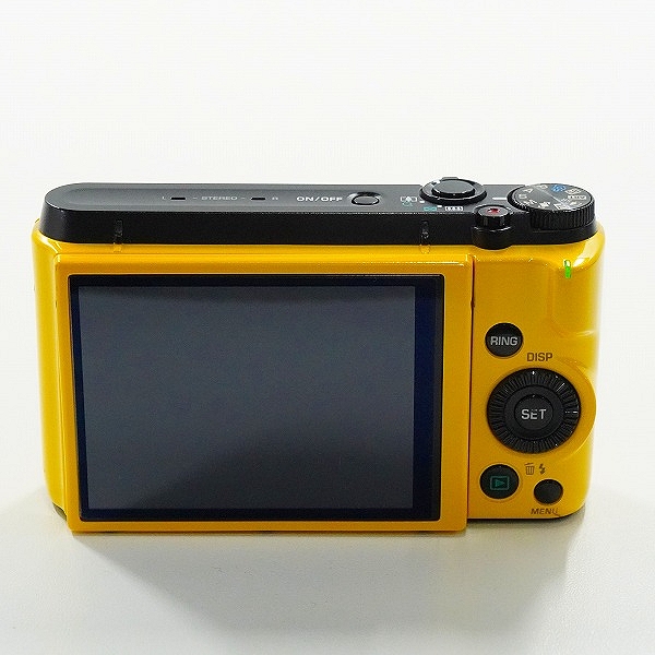 実際に弊社で買取させて頂いたCASIO/カシオ EXILIM EX-ZR1100 イエロー コンパクトデジタルカメラ 簡易動作確認済みの画像 5枚目