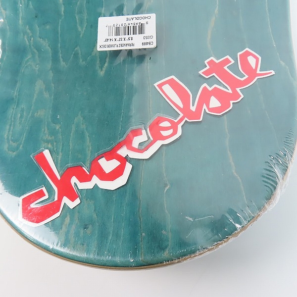 実際に弊社で買取させて頂いた【未開封】CHOCOLATE/チョコレート FLOWER CROSS ONE OFF スケートボード デッキ の画像 4枚目