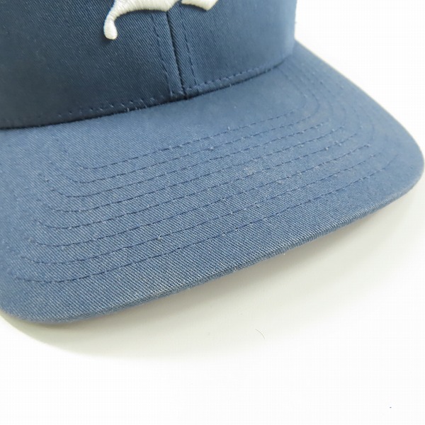 実際に弊社で買取させて頂いたBack Channel/バックチャンネル THE CLASSICS ロゴ刺繍 キャップ ネイビーの画像 8枚目