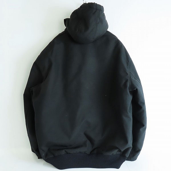 実際に弊社で買取させて頂いたCARHARTT/カーハート フード付き アクティブジャケット J133 BLK/XLの画像 1枚目