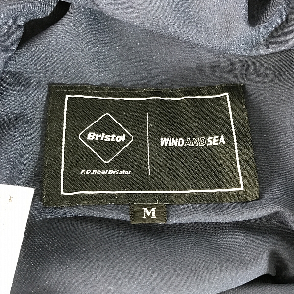 実際に弊社で買取させて頂いたF.C.Real Bristol×wind and sea/エフシーレアルブリストル×ウィンダンシー 22SS ナイロンパンツ FCRB-WDS-22S-03/Mの画像 2枚目
