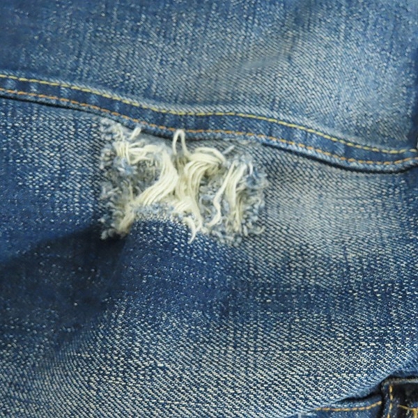実際に弊社で買取させて頂いたLevi's/リーバイス ビンテージ 70505 4th デニムジャケット ビックE/40の画像 9枚目