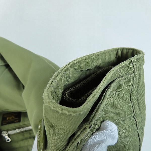 実際に弊社で買取させて頂いたWTAPS/ダブルタップス 14AW SNEAK M-65 ミリタリー ジャケット 142GWDT-JKM01S/1の画像 5枚目