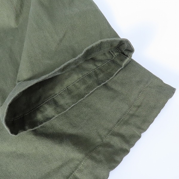 実際に弊社で買取させて頂いたBUZZ RICKSON'S/バズリクソンズ コットン ツイル ガスパーカー BR15064/XXLの画像 6枚目