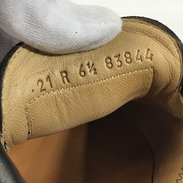 実際に弊社で買取させて頂いたPARABOOT×Filmelange/パラブーツ×フィルメランジェ  REMISDOME INT 5/ランス ローファー 208682/6.5の画像 5枚目