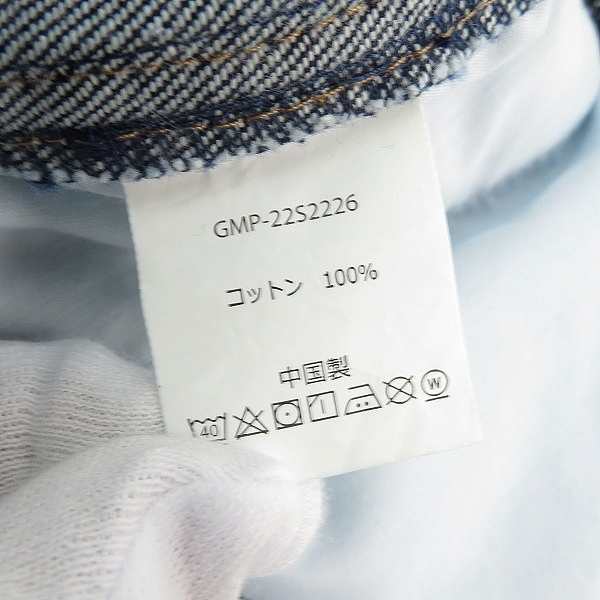 実際に弊社で買取させて頂いた【未使用】GRAMICCI/グラミチ B:MING by BEAMS別注 デニム ショートパンツ GMP-22S2226/Lの画像 3枚目