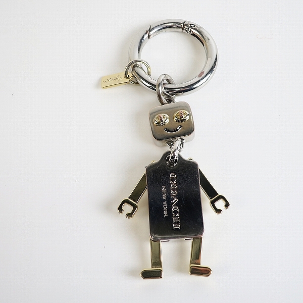 実際に弊社で買取させて頂いたCOACH/コーチ キーホルダー ロボット型 の画像 1枚目