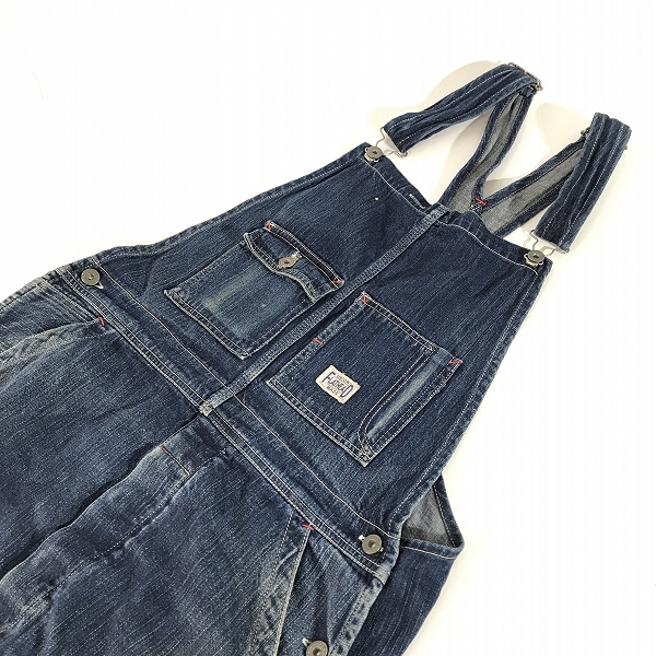 実際に弊社で買取させて頂いたTHE FLAT HEAD/フラットヘッド デニム オーバーオール/30の画像 3枚目