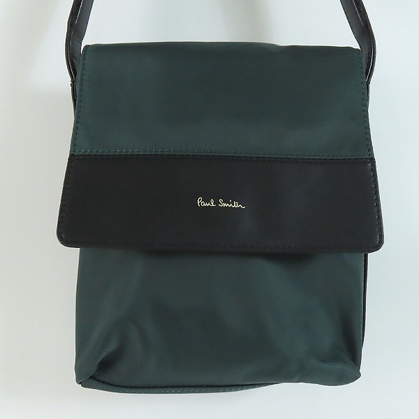 実際に弊社で買取させて頂いたPaul Smith/ポールスミス レザー切り替え ショルダーバッグ