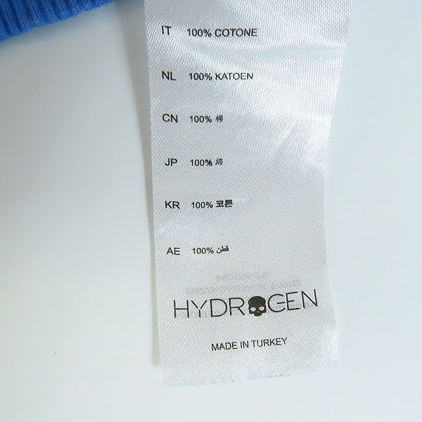 実際に弊社で買取させて頂いたHYDROGEN/ハイドロゲン ジップアップ ジャケット/Sの画像 3枚目