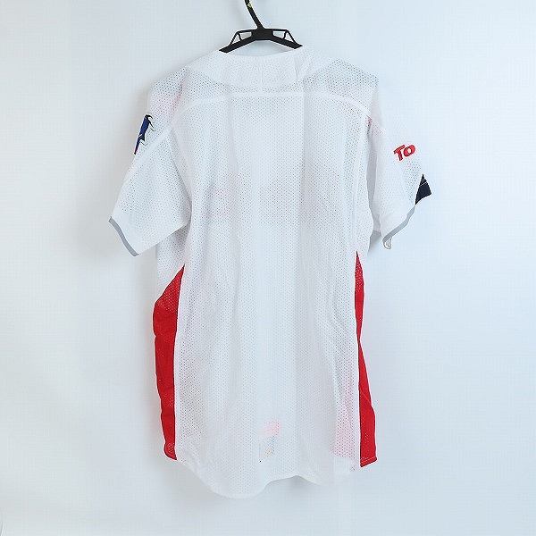 実際に弊社で買取させて頂いたゼット×ビームス 東京ヤクルトスワローズ ホーム レプリカユニフォーム  YSRP3W/XLの画像 1枚目