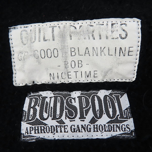 実際に弊社で買取させて頂いたWACKOMARIA ×BUDSPOOL/ワコマリア 舐達麻 AGH/アフロディーテギャング HEAVY WEIGHT CREW NECK SWEAT SHIRT/Lの画像 2枚目