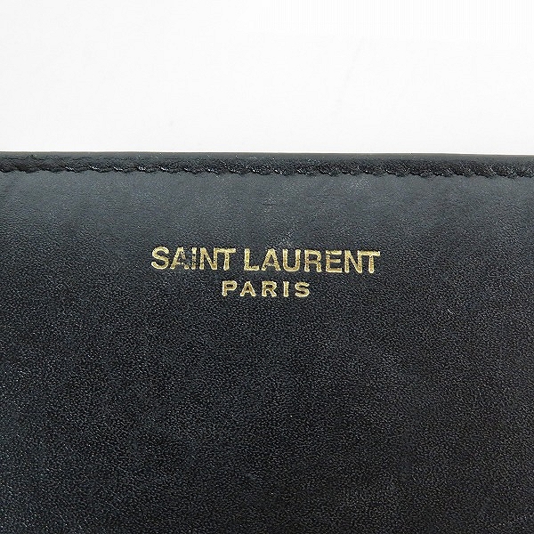 実際に弊社で買取させて頂いたSAINT LAURENT PARIS/サン ローラン パリ 二つ折り財布 ウォレット の画像 3枚目