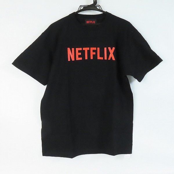 実際に弊社で買取させて頂いた【未使用】BEAMS/ビームス NETFLIX ネットフリックス ロゴ Tシャツ/L