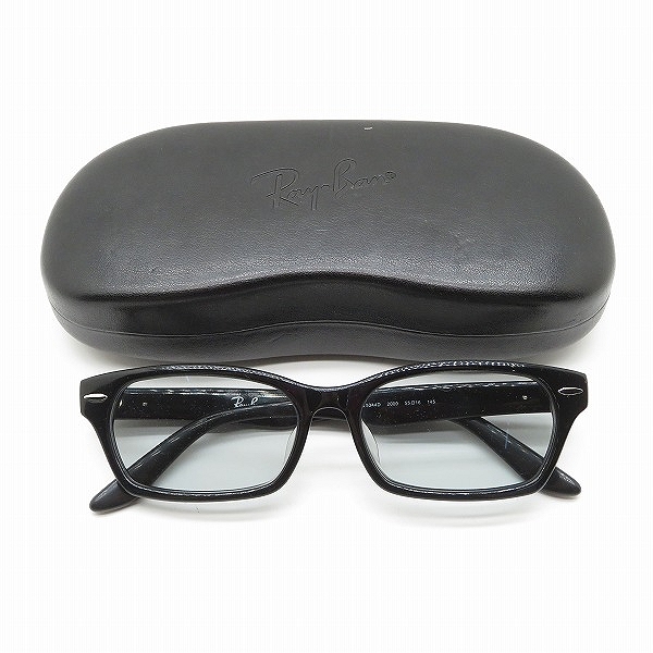 実際に弊社で買取させて頂いたRay-Ban/レイバン 度入り フルリム メガネフレーム/アイウェア/眼鏡 RB5344Dの画像 9枚目