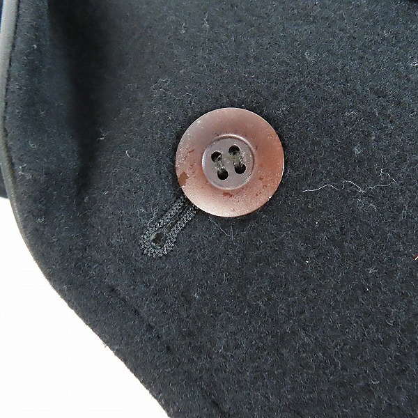 実際に弊社で買取させて頂いたUNDERCOVER/アンダーカバー 13AW 袖ニット ラペル切替コート L1304/1の画像 5枚目