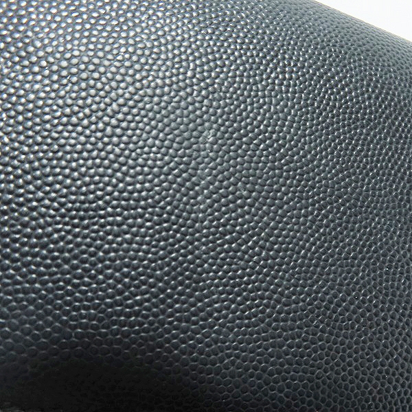 実際に弊社で買取させて頂いたSAINT LAURENT PARIS/サンローラン 二つ折り 長財布 ブラックの画像 6枚目