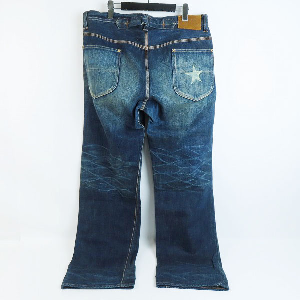 実際に弊社で買取させて頂いたSUGAR CANE/シュガーケーン ロンスター デニムパンツ SC4111H/R W36/L33の画像 1枚目