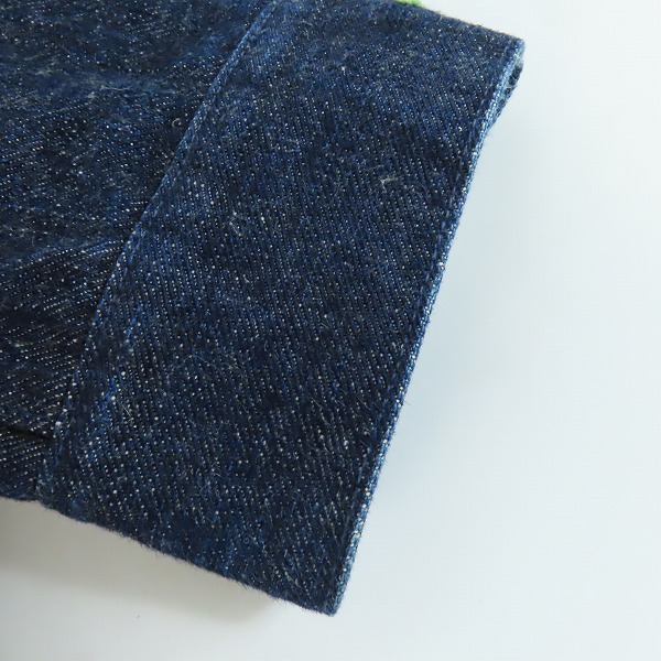 実際に弊社で買取させて頂いたMr.FREEDOM/ミスターフリーダム SUGAR CANE/シュガーケーン デニムジャケット/42の画像 6枚目