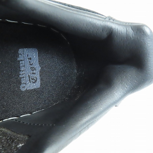 実際に弊社で買取させて頂いたOnitsuka Tiger/オニツカタイガー レザースニーカー ブラック D7H1L/26の画像 7枚目