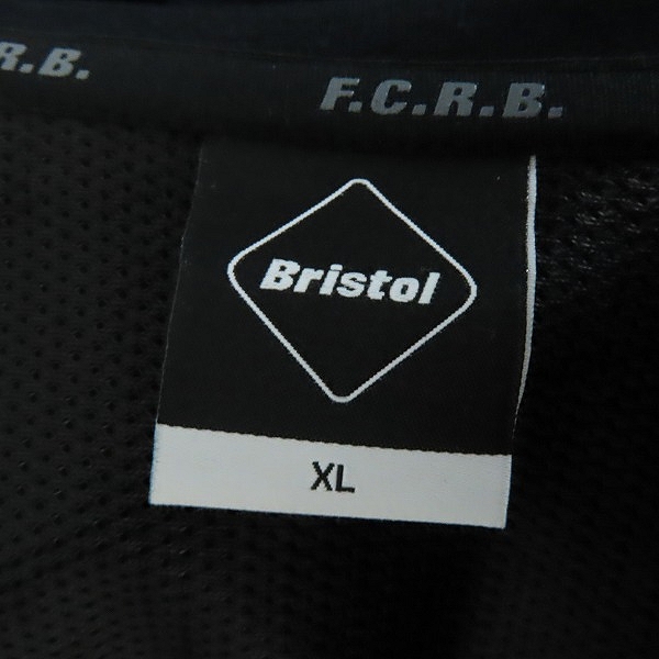 実際に弊社で買取させて頂いたF.C. Real Bristol/エフシー レアルブリストル 19SS VENTILATION HOODIE ベンチレーションフーディー FCRB-190019/XLの画像 2枚目
