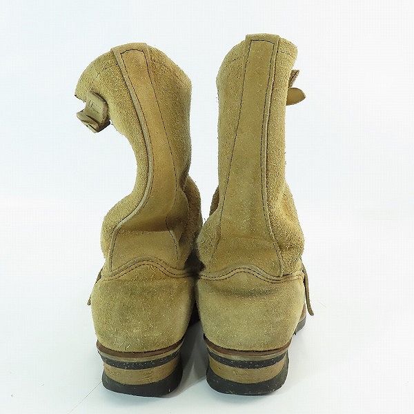 実際に弊社で買取させて頂いたRED WING/レッドウィング スエード エンジニアブーツ 8268 PT91/8.5の画像 1枚目
