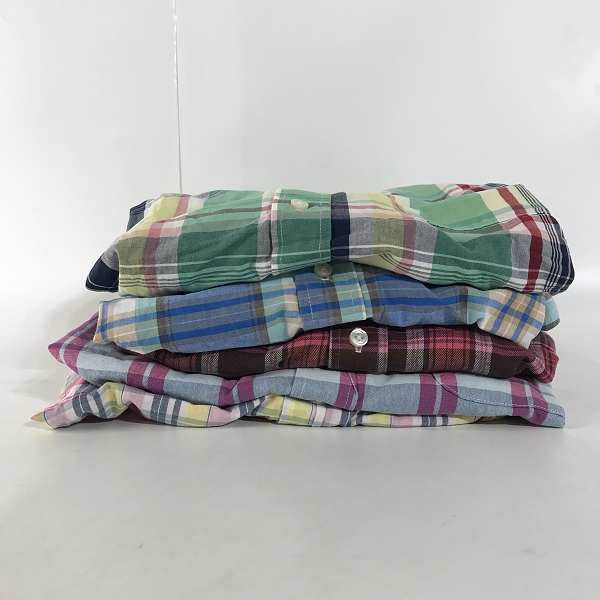 実際に弊社で買取させて頂いた【おまとめ】SUGAR CANE/シュガーケーン チェック柄 長袖ボタンシャツの画像 2枚目