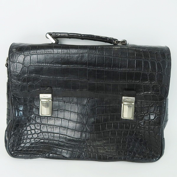 実際に弊社で買取させて頂いたPRADA/プラダ 2WAY ブリーフケース/ハンドバッグ/ショルダーバッグ