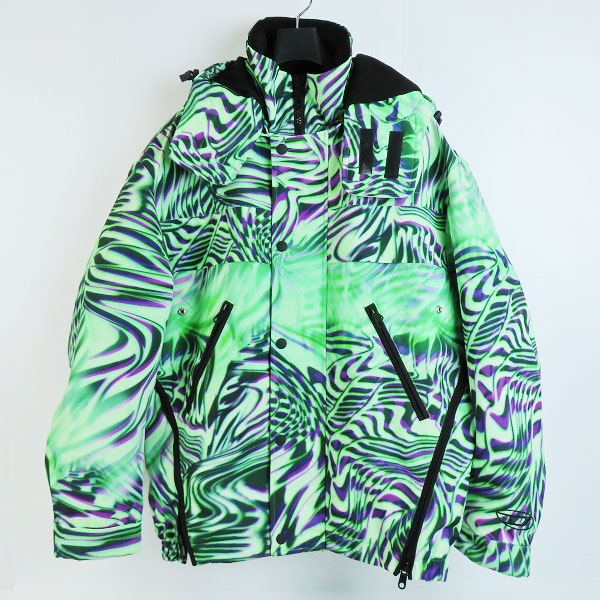実際に弊社で買取させて頂いたDIESEL/ディーゼル W-TRODD-PSY JACKET 総柄 ブルゾン ジャケット/M