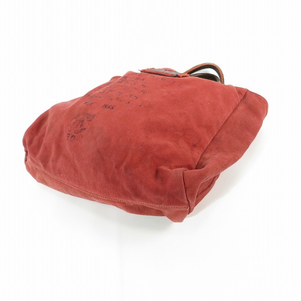 実際に弊社で買取させて頂いたDOLCE&GABBANA/ドルチェ&ガッバーナ ウォッシュ加工 キャンバス トートバッグの画像 2枚目