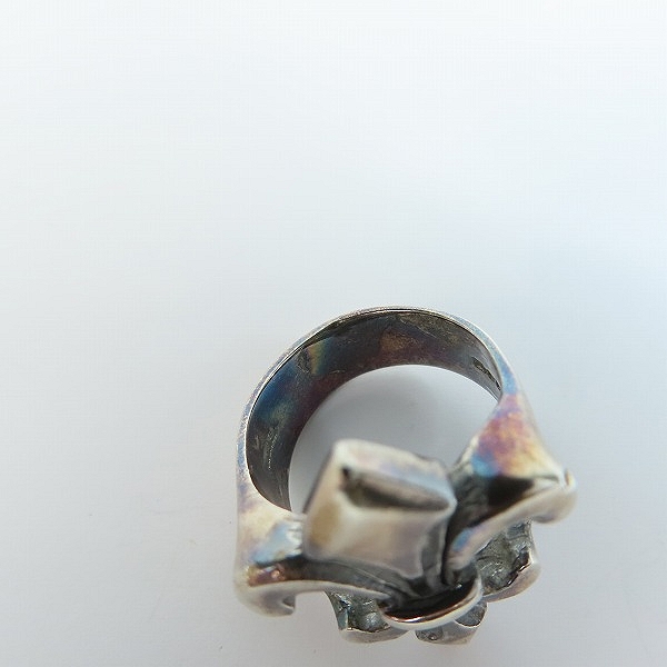 実際に弊社で買取させて頂いたCRAZY PIG/クレイジーピッグ ヘビー フレアーデリス フラットトップ リング/指輪 16号の画像 8枚目