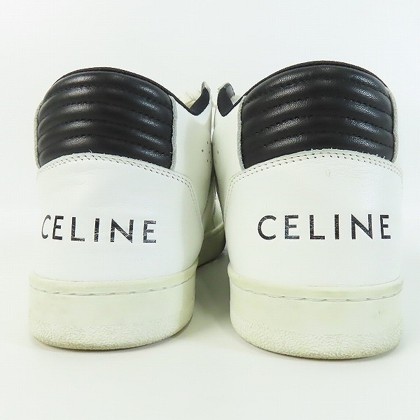 実際に弊社で買取させて頂いた（1）CELINE/セリーヌ ハイカット スニーカー MU1200/39の画像 1枚目