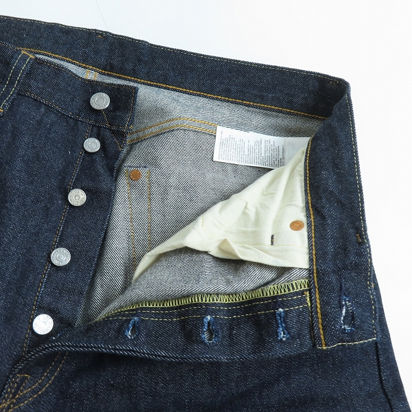 実際に弊社で買取させて頂いたLEVI'S/リーバイス Lot501XX LEVI'S VINTAGE CLOTHING/LVC 1955モデル 日本製 デニム 50155-0055/W36L34の画像 7枚目