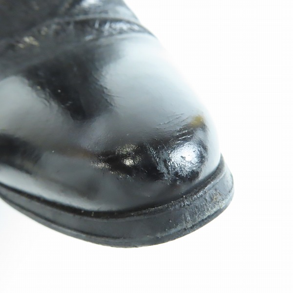 実際に弊社で買取させて頂いたSAINT LAURENT/サンローラン French85 ヒールショートサイドゴアブーツ 397321/42の画像 6枚目