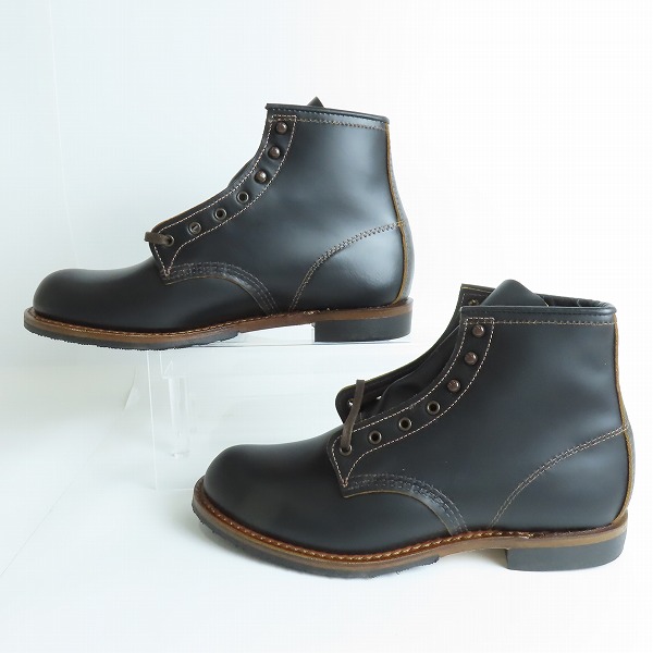 実際に弊社で買取させて頂いたREDWING/レッドウィング BECKMAN BOOTS FLAT BOX ベックマンブーツ フラットボックス 9060/US8.5の画像 3枚目