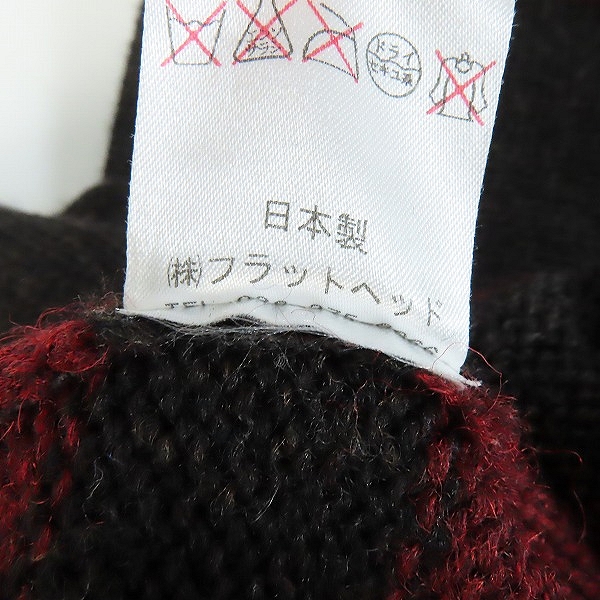 実際に弊社で買取させて頂いたTHE FLAT HEAD GOOGIES/フラットヘッド ウール カーディガン/Ｍの画像 5枚目