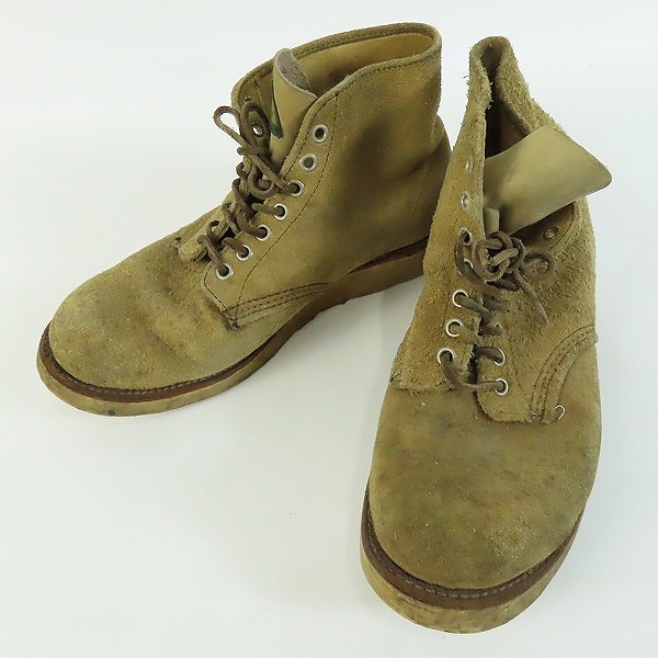 実際に弊社で買取させて頂いたREDWING/レッドウィング 7ホール スウェードブーツ/8