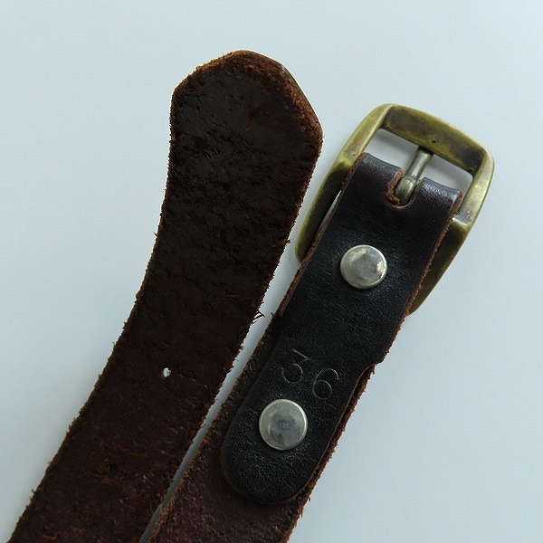 実際に弊社で買取させて頂いたHTC/エイチティーシー スタッズ ベルト/36の画像 2枚目