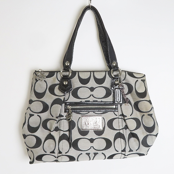 実際に弊社で買取させて頂いたCOACH/コーチ シグネチャー トートバッグ/ハンドバッグ F16289