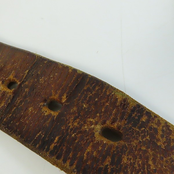 実際に弊社で買取させて頂いたTHE FLAT HEAD/フラットヘッド スタッズレザーベルトの画像 8枚目