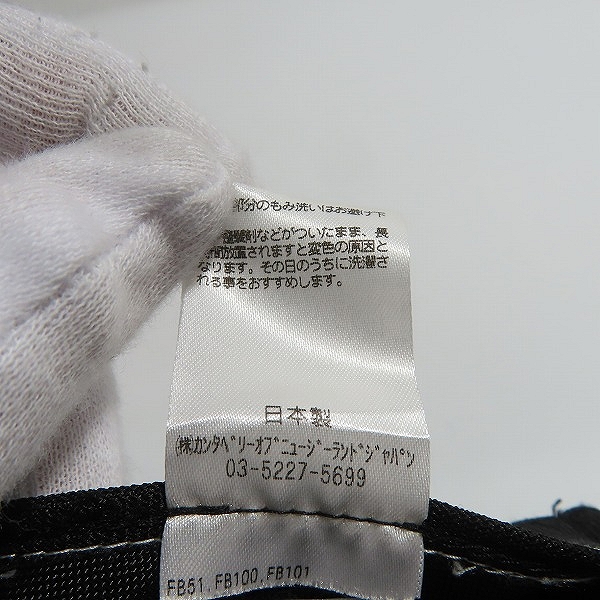 実際に弊社で買取させて頂いたNONNATIVE /ノンネイティブ Canterbury/カンタベリー halfTen/ハーフテン コラボ キャップ の画像 7枚目