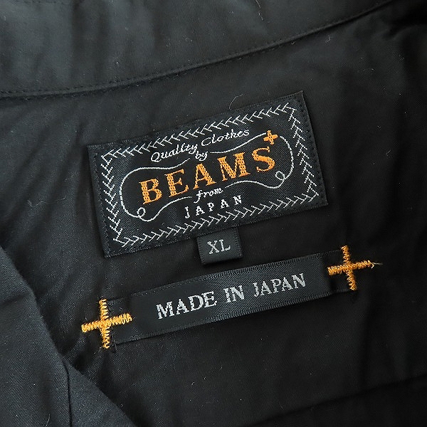 実際に弊社で買取させて頂いた【未使用】BEAMS /ビームス 半袖オープンカラーシャツ 38-01-0044-139-19-22 /XLの画像 2枚目