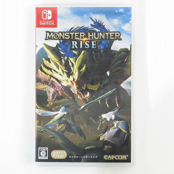 実際に弊社で買取させて頂いたNintendo Switch/ニンテンドースイッチ ソフト CAPCON/カプコン モンスターハンター ライズ/モンハン