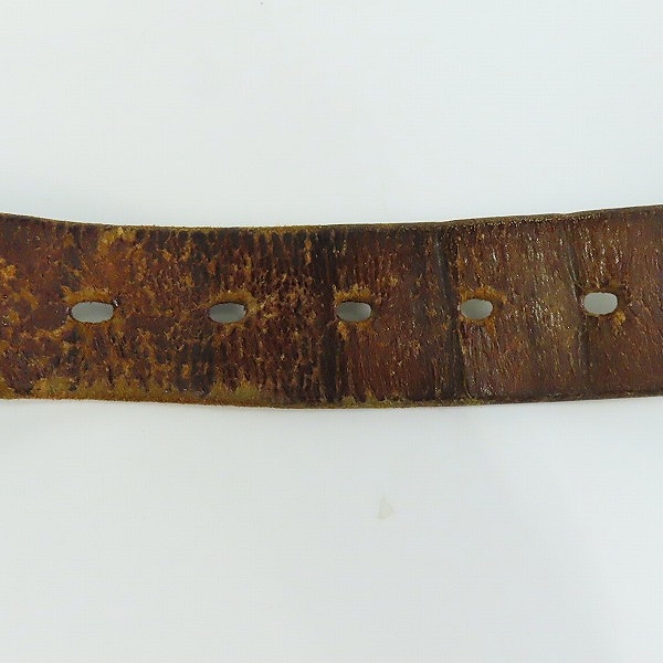 実際に弊社で買取させて頂いたTHE FLAT HEAD/フラットヘッド スタッズレザーベルトの画像 5枚目