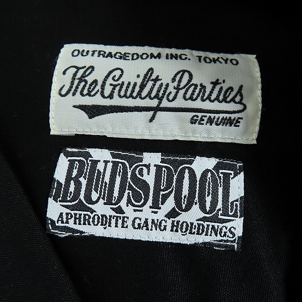 実際に弊社で買取させて頂いたWACKO MARIA×BUDSPOOL/ワコマリア×バッズプール 舐達麻 50'S SHIRT S/S NMD-WM-OC03 Sの画像 2枚目