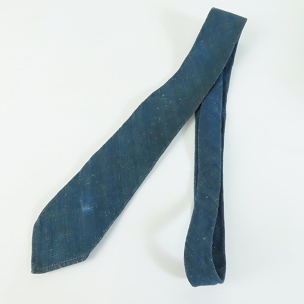 実際に弊社で買取させて頂いたBLUE BLUE/ブルーブルー ロゴワッペン ネクタイ