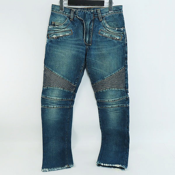 実際に弊社で買取させて頂いたBALMAIN/バルマン デニム パンツ ブラック T500-B433U/29