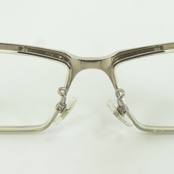 実際に弊社で買取させて頂いたSAMURAI SHO/サムライ翔 チタン 眼鏡/メガネフレーム/アイウェア SS-J22 #1の画像 4枚目